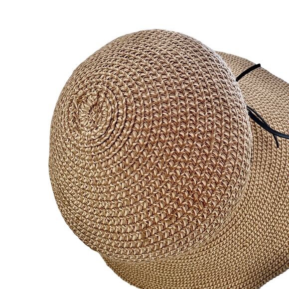 Talula Garden Beach Natural Straw Sun Hat Floppy Boho Retro Cottage S/M
